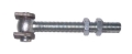 Eisen-Torband M22, teilverzinkt und einstellbar